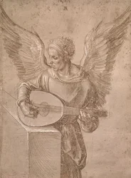 Laute spielender Engel, 1491